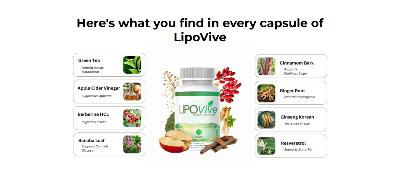 lipovive Ingredients lipovive ingredient image