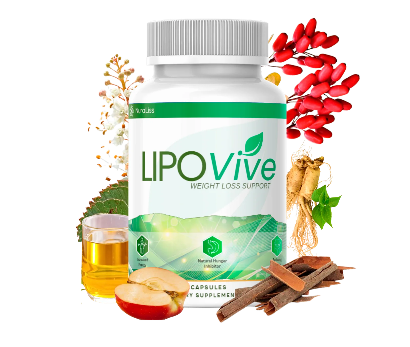 LipoVive Natural Weight Management Supplement